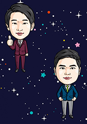 특색있는 밤하늘 이야기2